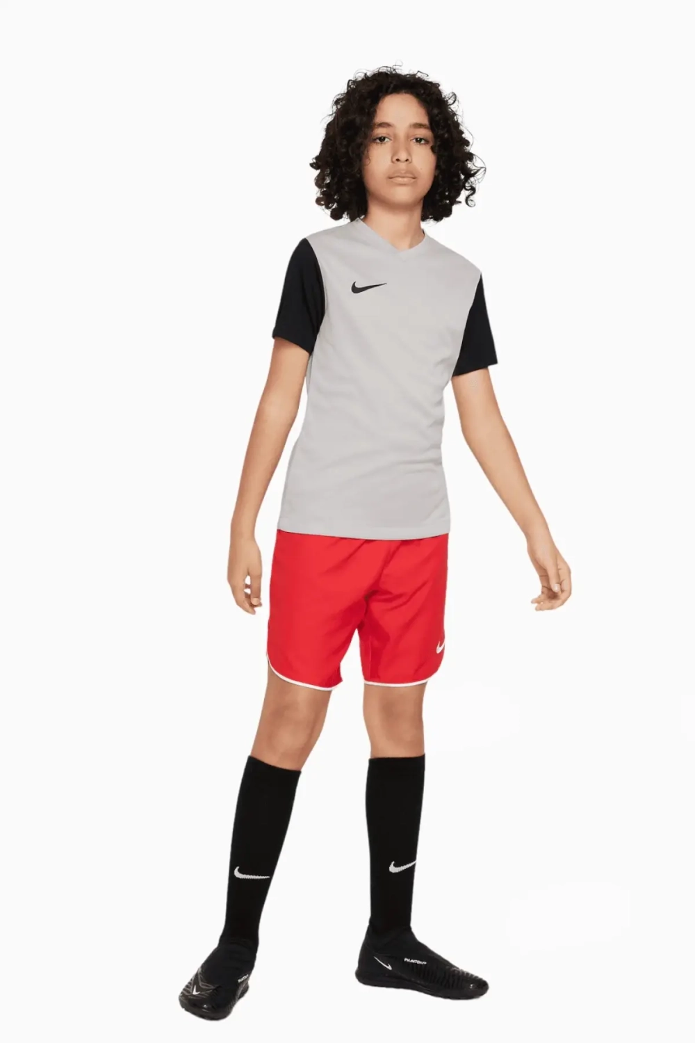 Футболка Nike Dry Tiempo Premier II Junior - серый