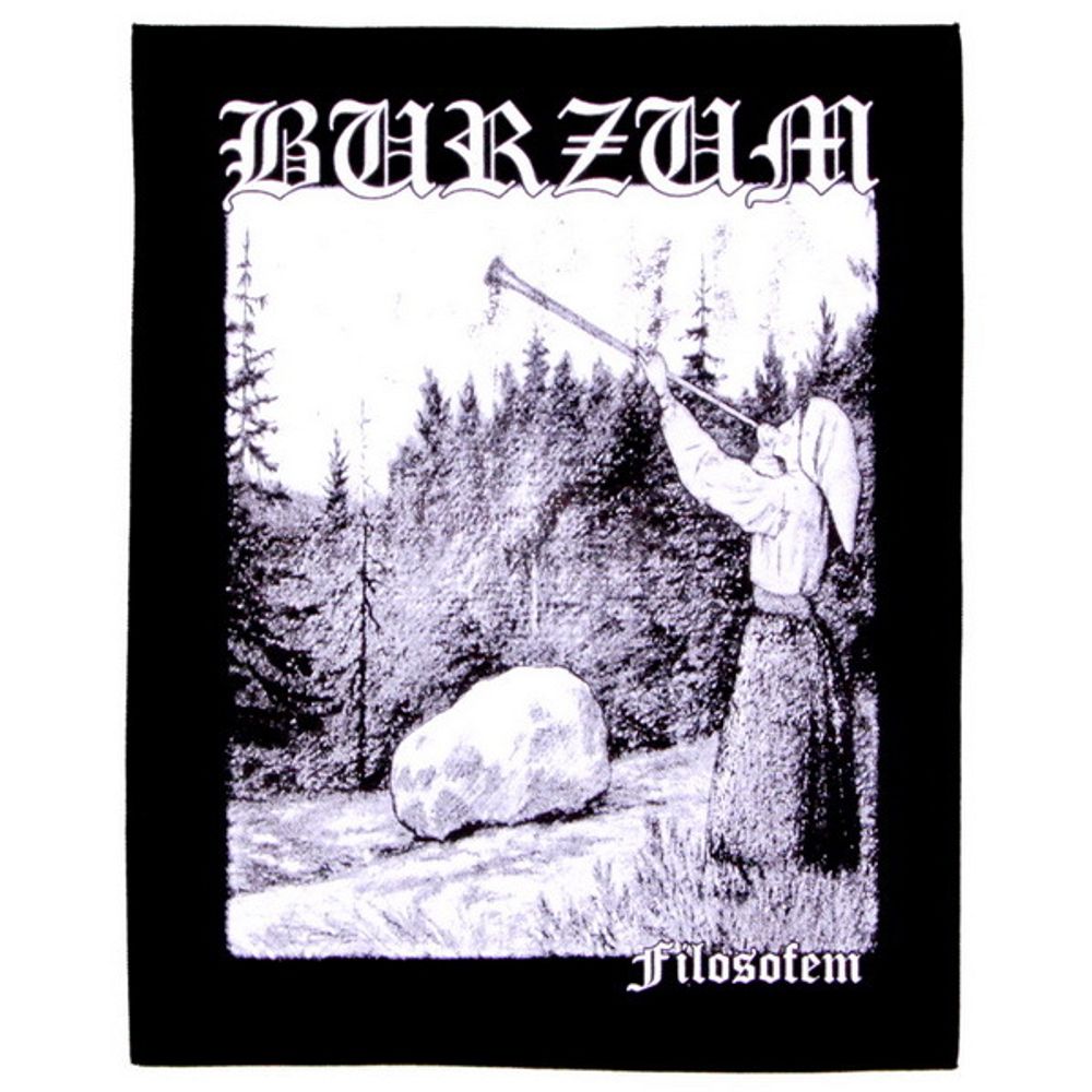 Нашивка спиновая Burzum