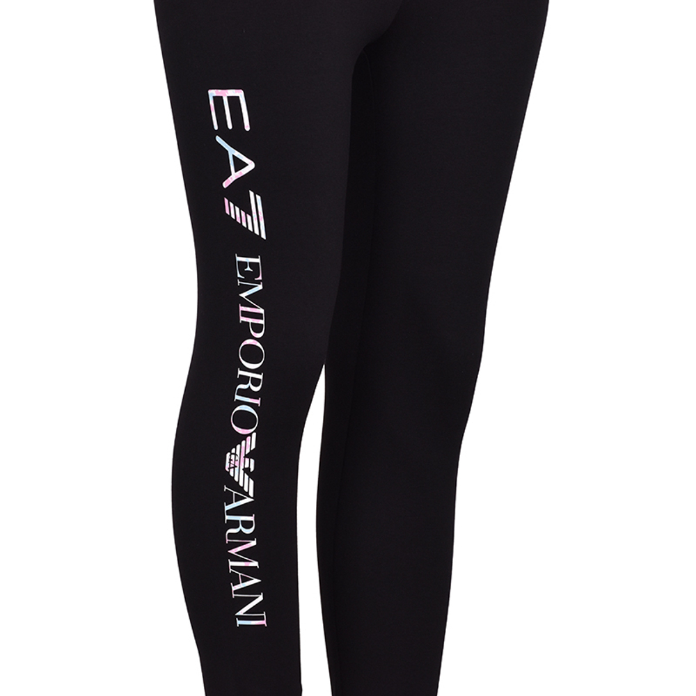 Штаны для девочки теннисные EA7 Jersey Leggings G - черный