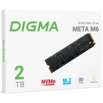 Накопитель SSD Digma 2Tb Meta M6 (DGSM4002TM63T)