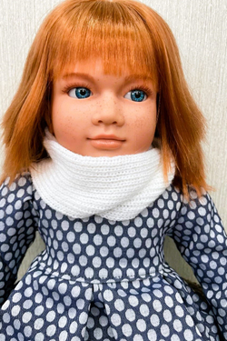 УЦЕНКА Кукла LAMAGIK мягконабивная 60см Amelie (9009)