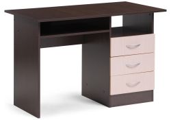 Стол письменный Бриз 110х60х75 ЛДСП венге / дуб белфорт