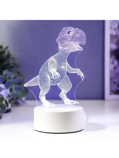 Светильник «Тираннозавр» LED RGB от сети RISALUX