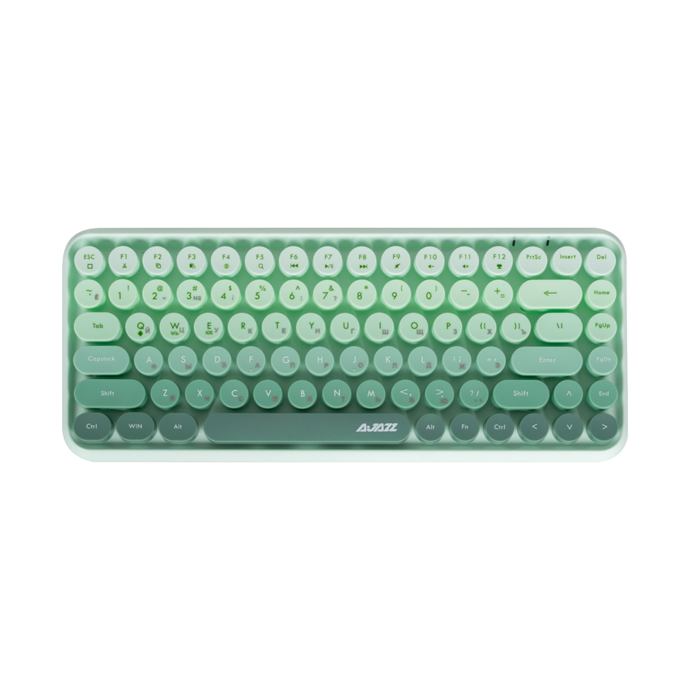 Клавиатура Ajazz 308i Cat Gradient Green