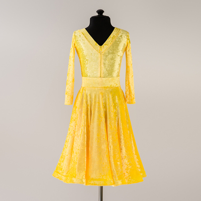 Standart 2-02-08-B | Рейтинговое платье для спортивных бальных танцев | Vasileva Dance