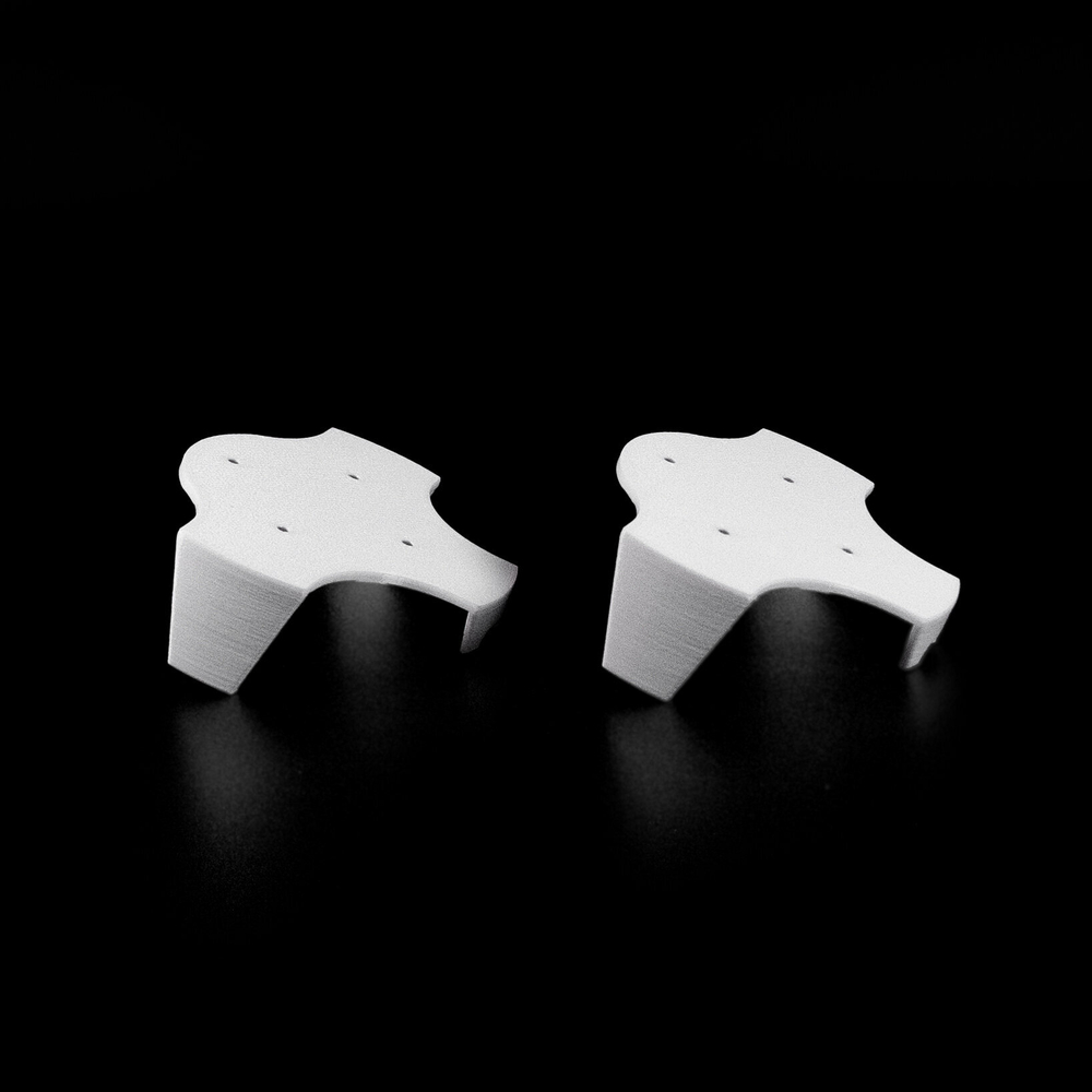 Набор 2 шт. Настенный кронштейн-держатель для Xiaomi Gateway 3, 3D печать