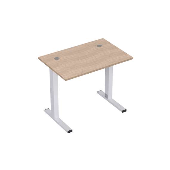 2MLK.067 Стол рабочий, прямолинейный с кабель-каналом (900*600*750)