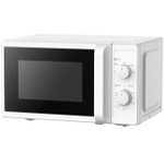 Микроволновая печь Hi M020W05, 20 л, 700 Вт, авто программы, поворотное упр, таймер, белая