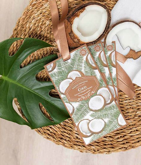 Кокос, арома саше Coconut, Castelbel Porto