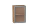 Шкаф верхний с 1-ой остекленной дверцей Сканди