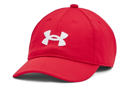 Теннисная кепка Under Armour Boys' UA Blitzing Adjustable Теннисная кепка - red/white