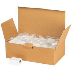 Розетка компьютерная RJ-45 ЭРА RJ01UN категория 5е неэкранированная 1-порт упаковка 40 штук