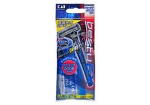 Одноразовый бритвенный станок Besty EX + гель для бритья KAI, 5г