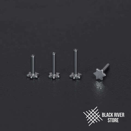 Лабрет Flower 1.2мм