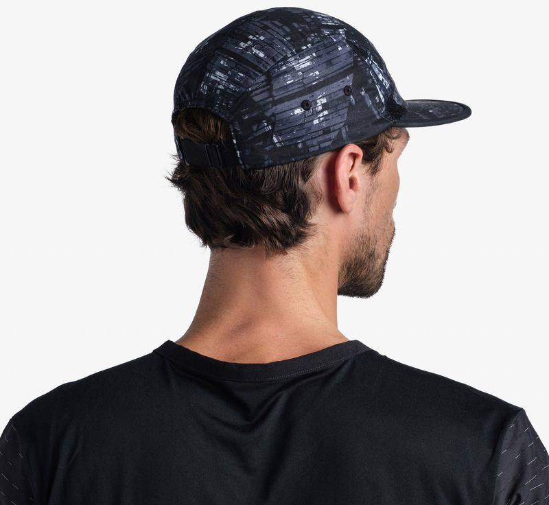 Кепка полиэстер Buff 5 Panels Cap Gline Black Фото 7