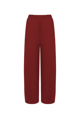 Штаны с рельефными швами Бордо