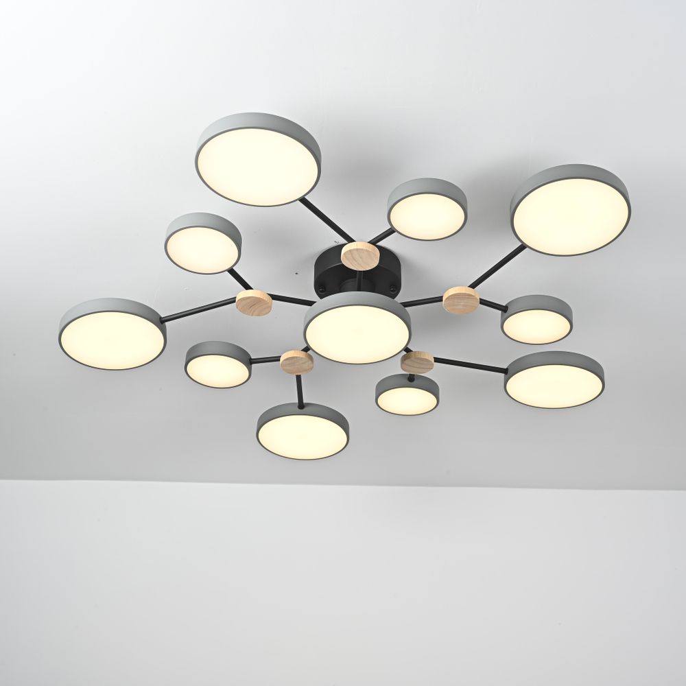 Потолочная Люстра Gamma D102 Grey By Imperiumloft