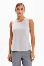 23434 Майка женская (серый)