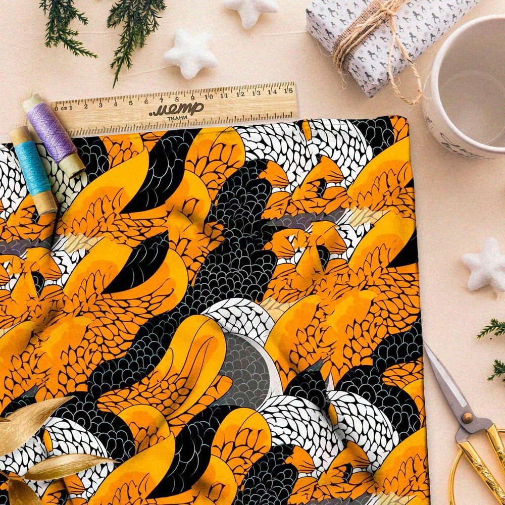 Ткань премиум мембрана атмосферные путешествия