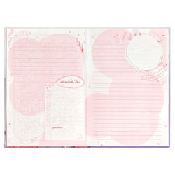 Тайный дневник арт. 62914 ТАЙНЫ / А6+, 96 л., твёрдый переплёт 7БЦ, полноцветная печать, тиснение цветной фольгой, глянцевая ламинация. Блок - белый офсет, 65 г/м², печать в одну краску (пантон) ,