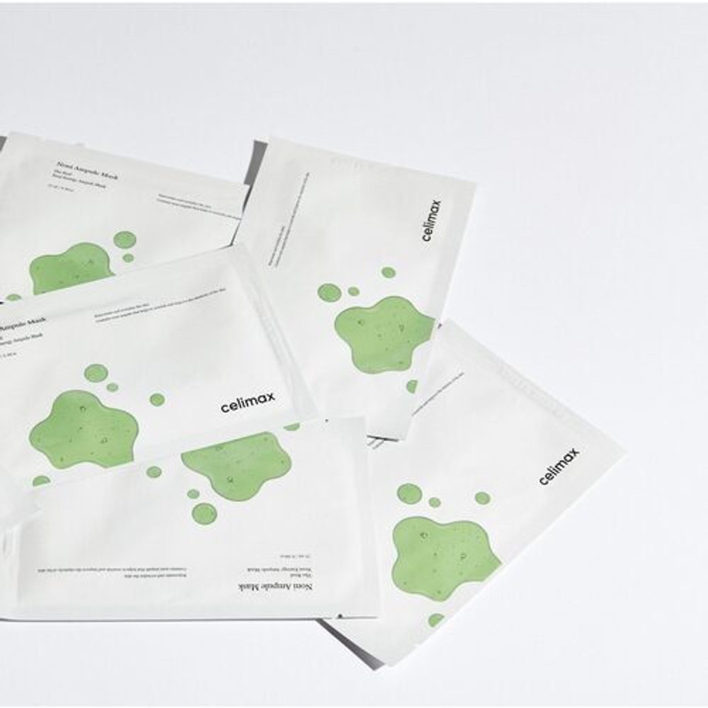 Celimax Маска тканевая ампульная с экстрактом нони - Noni energy ampoule mask, 25мл