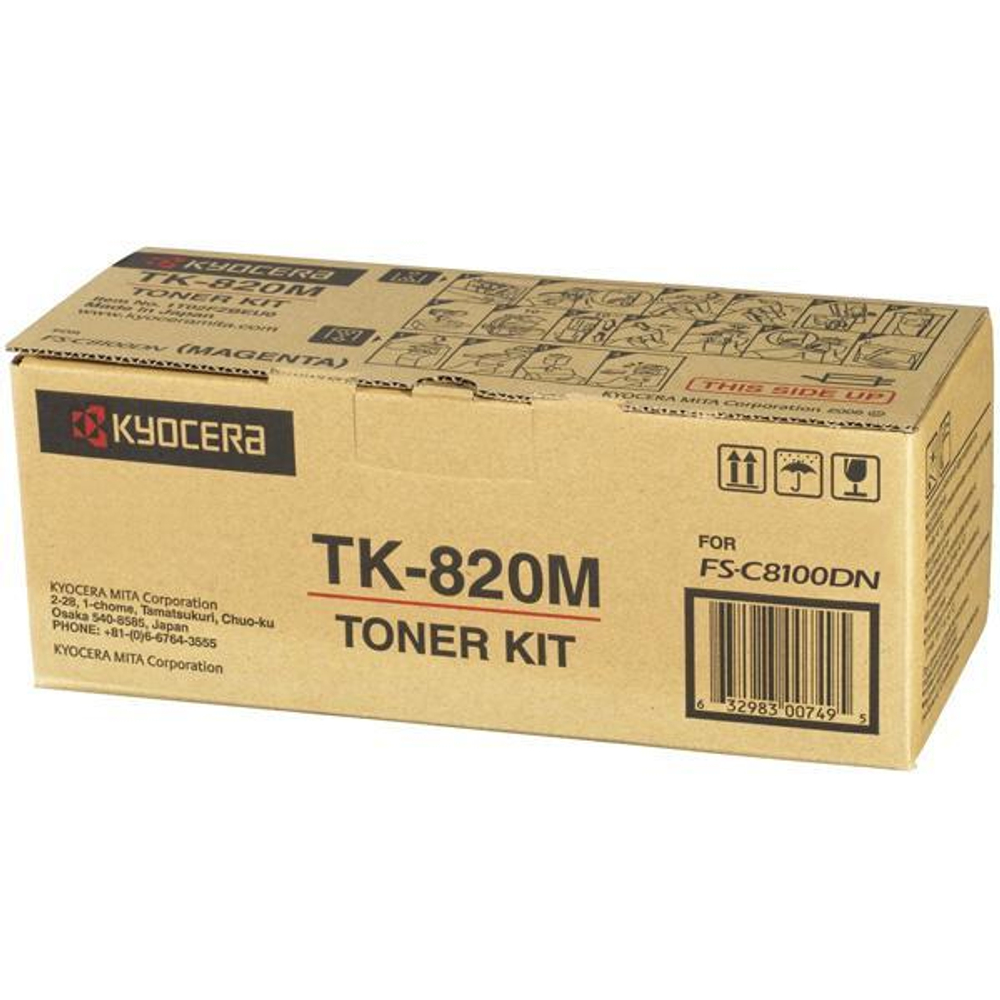 Тонер-картридж  Kyocera TK-820M
