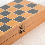 Металлический подарочный шахматный набор