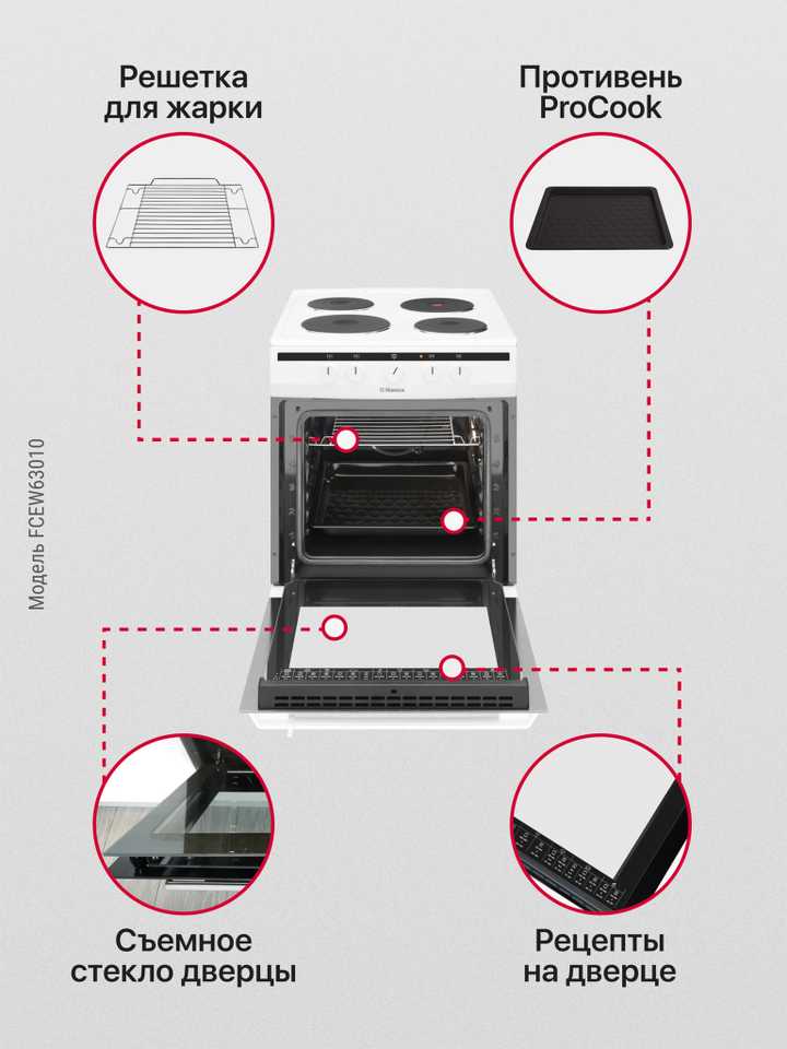 Электрическая плита Hansa FCEW63010