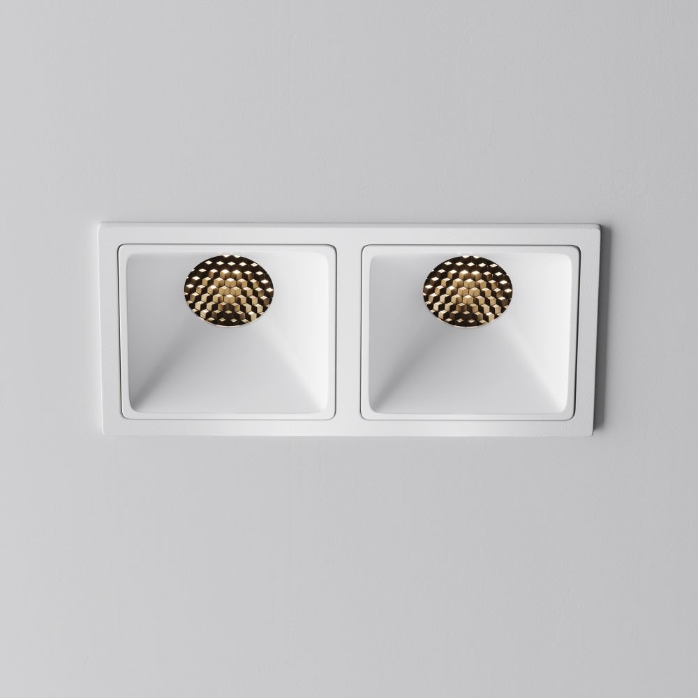 Светильник встраиваемый светодиодный Maytoni   DL043-02-10W3K-SQ-W-1