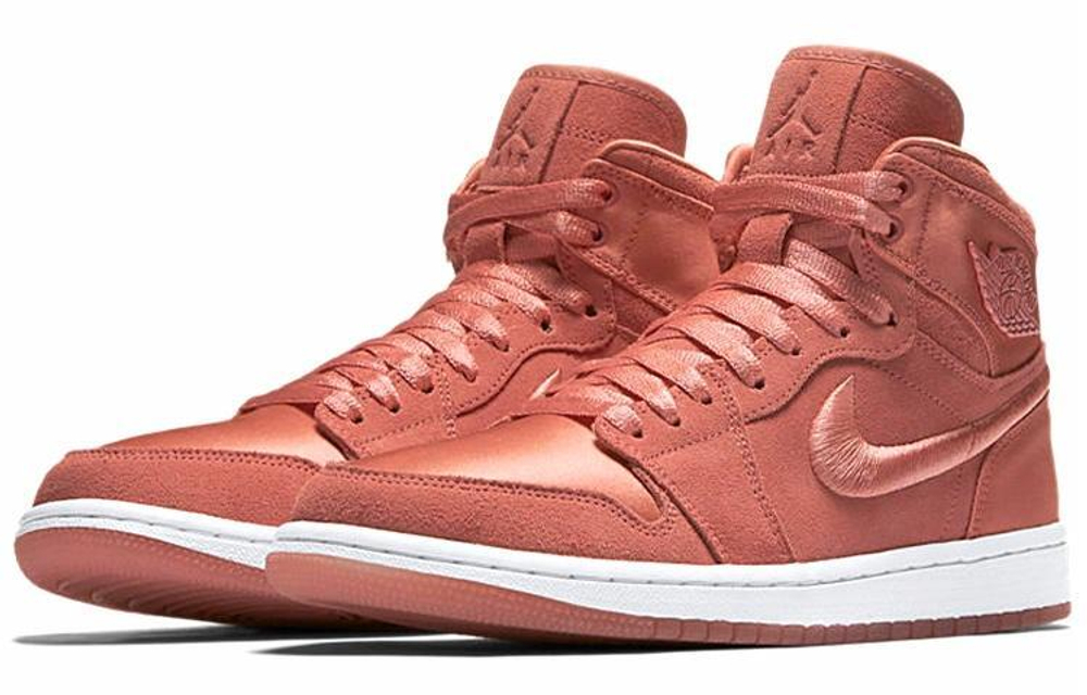 Кроссовки Jordan Air Jordan 1 Retro High Season Of Her Sun Blush (Женская размерная сетка)