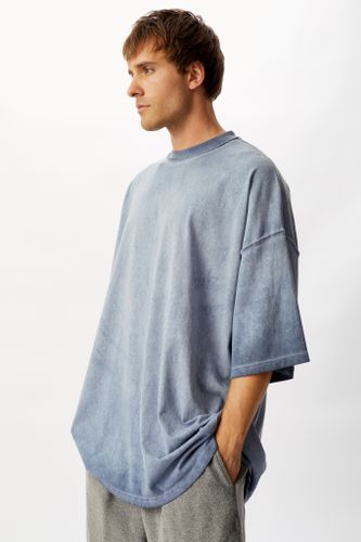 Голубая футболка с градиентом Votus