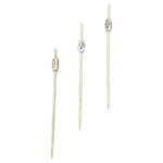 Шпажка ромб 12 см в упаковке по 100 шт.(100 уп/кор) бамбук