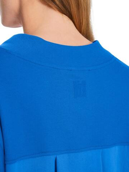 Marc Cain Блуза из комбинированной ткани