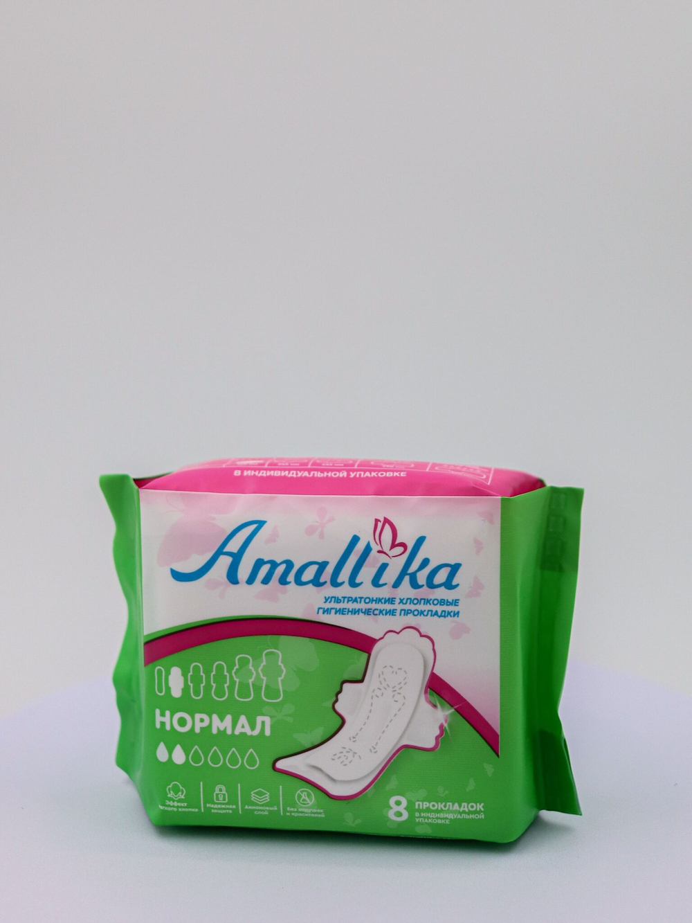 Прокладки женские AMALLIKA нормал 8 штук