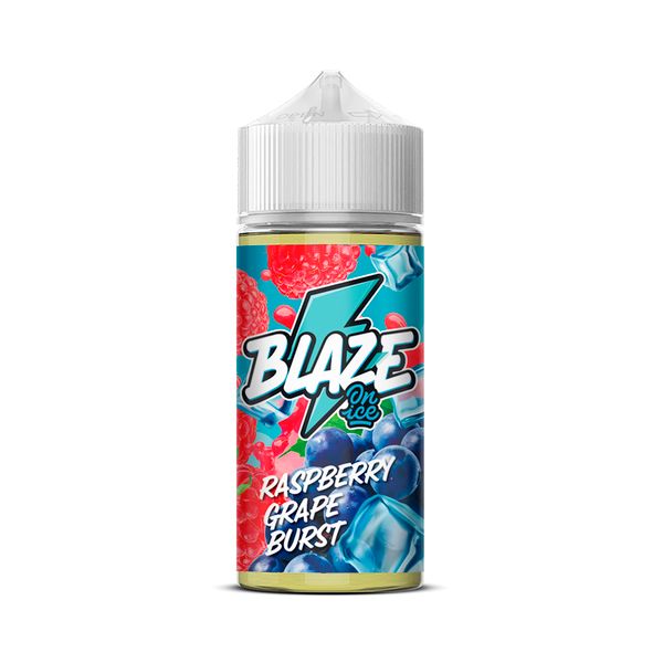 Купить Жидкость BLAZE - Raspberry Grape Burst On Ice 100 мл