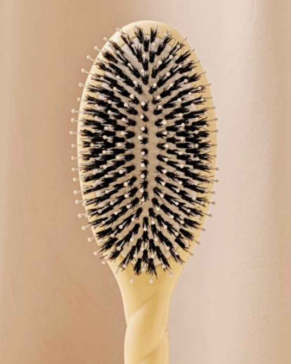 La Bonne Brosse Массажная расческа для волос N 03 Essential Sensitive Scalp Brush - Creamy White