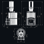 Печь для бани Авангард ЗК 40 (П2) Ураган в круглой сетке