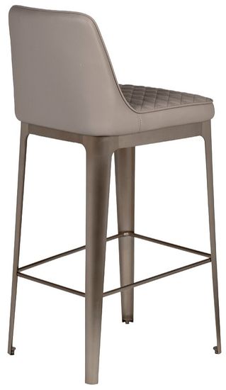 58DB-19303 Стул барный светло-серый 53,5*41*101,5см
