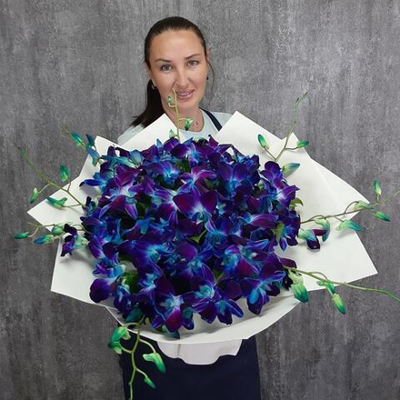 Купить Букет из орхидей «Ты-вселенная!»