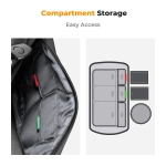 Фотосумка K&F Concept Alpha Sling 10L (черный)