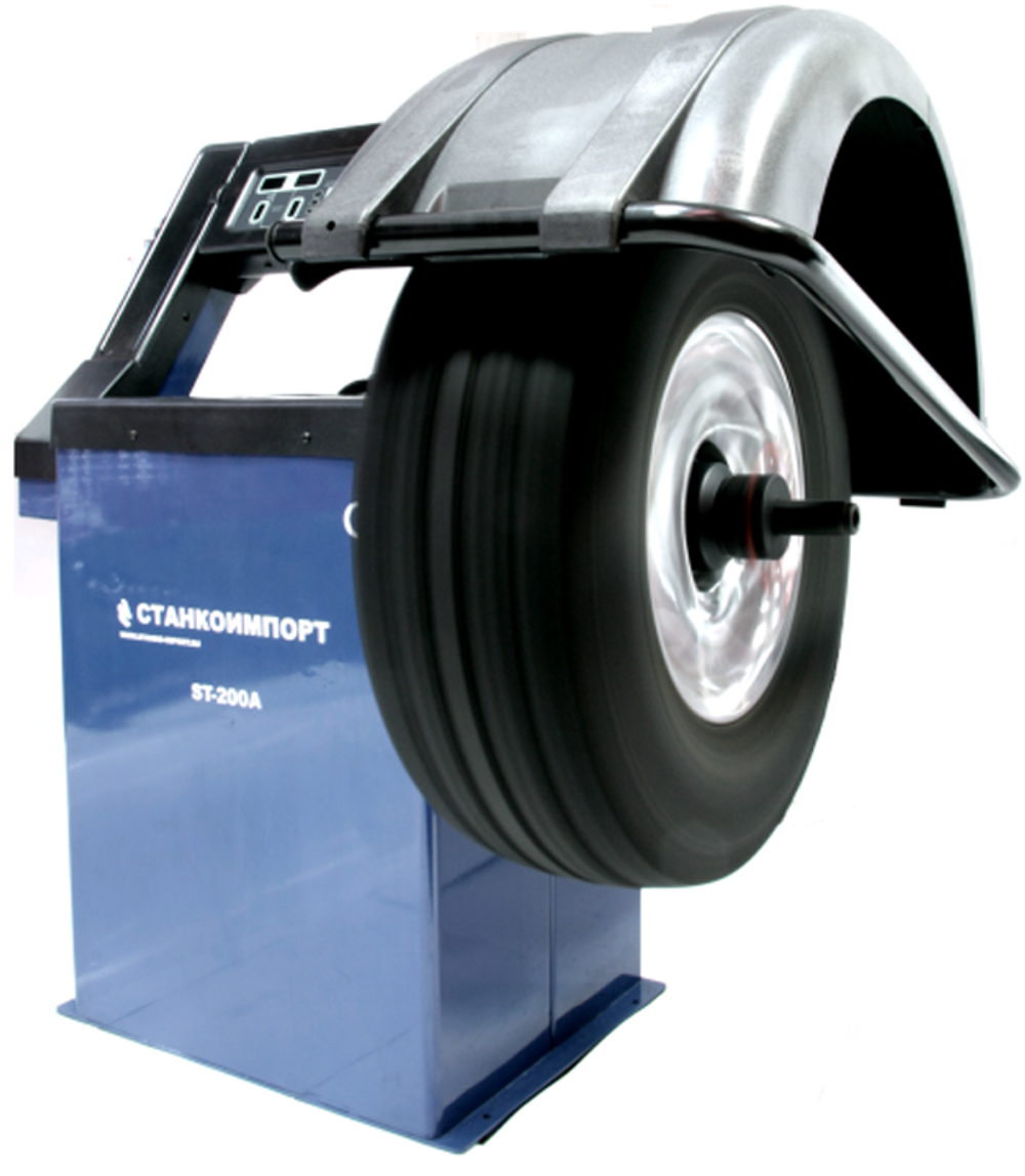 Балансировочный станок с ручным вводом 10"-24" 220 В ST-200A