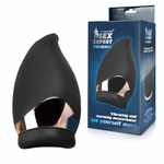 Черный вибромастурбатор Sex Expert (Цвет: черный)