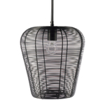 Светильник подвесной vinger, D28х30 см, черный