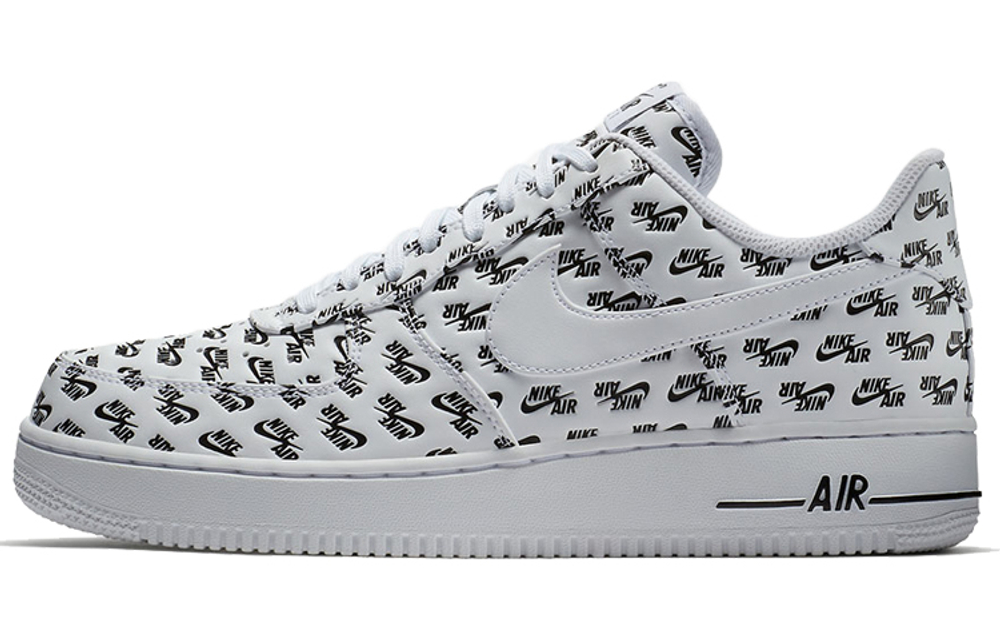Nike Air Force 1 Low All Over Logo White