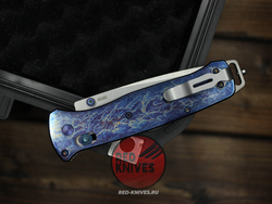 Нож Benchmade Bailout 537 "Огненный" Титан