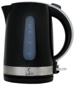 Электрочайник LEX LX 30028-2 черный (h)