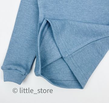 Водолазка хлопковая из кашкорсе Синий камень