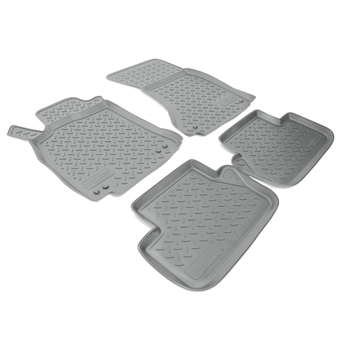 Ковры в салон Norplast/Unidec для Audi A4 в кузове B9/B8:8K (2007-), Серый, арт.NPL-Po-05-02-G