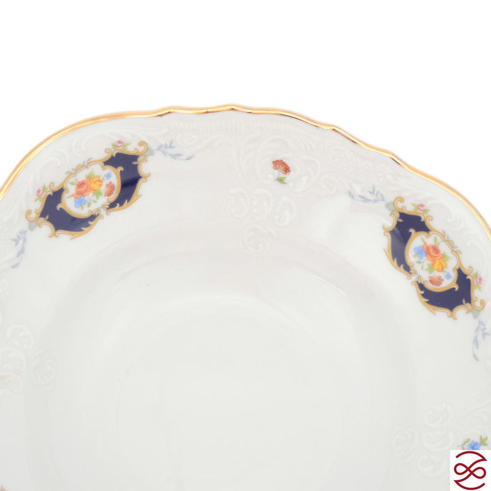 Конфетница на ножке Bernadotte Синий глаз 23 см