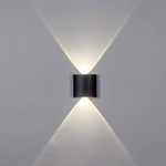 343017 Светильник GEMMA 2х1W LED 220LM G ЧЕРНЫЙ 4000K IP65